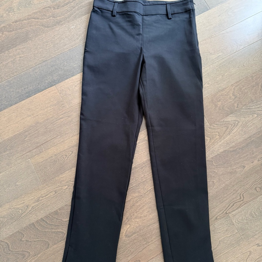 H&M Black Straight Leg Dress Pants